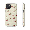 Beige Cherry iPhone Case