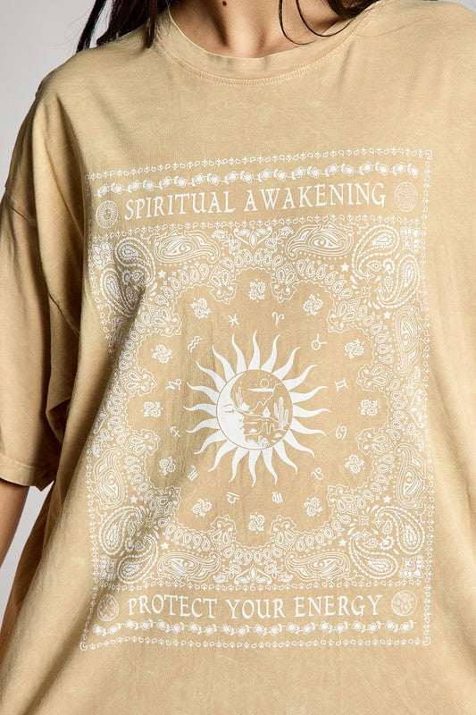 Celestial Paisley Tee