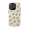 Beige Cherry iPhone Case