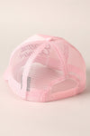 Baby Pink Costal Cowgirl Trucker Hat