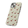 Beige Cherry iPhone Case