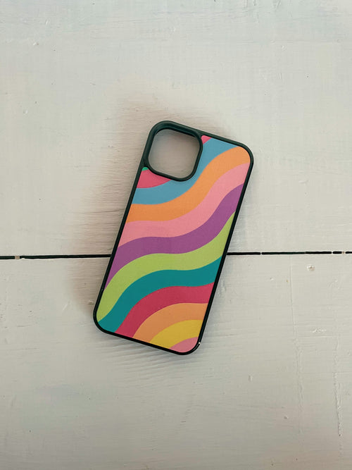 Rainbow Swirl Phone Case