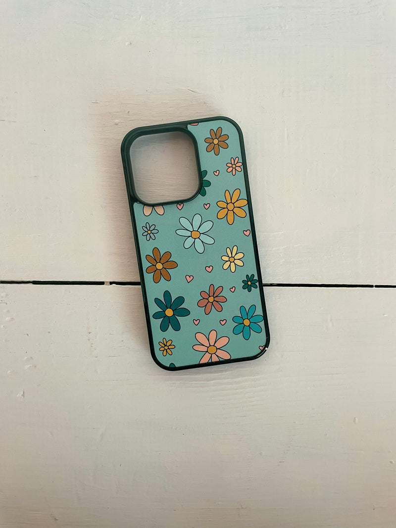 Blue Flowers Phone Case